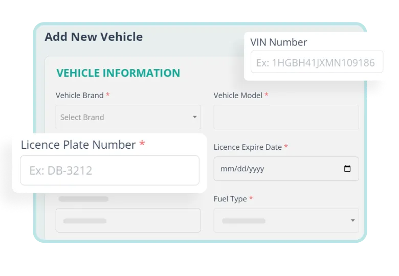 DriveMond Admin Panel Setup Vehicles Add New Vehicle Features
