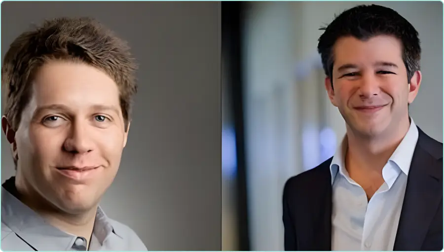 Uber Funders Travis Kalanick and Garrett-Camp
